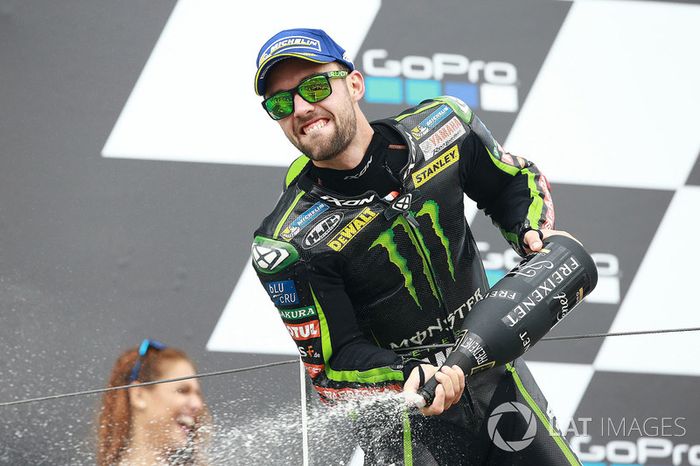 Podium: segundo, Jonas Folger, Monster Yamaha Tech 3