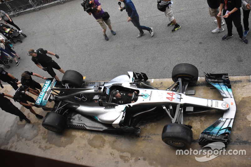 Деталь Mercedes AMG F1 W08