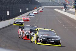 Matt Tifft, Joe Gibbs Racing Toyota and Kyle Busch, Joe Gibbs Racing Toyota