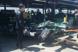 J.R. Hildebrand, Ed Carpenter Racing Chevrolet après son accident