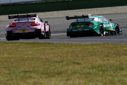 Lucas Auer, Mercedes-AMG Team HWA, Mercedes-AMG C63 DTM, Loic Duval, Audi Sport Team Phoenix, Audi R