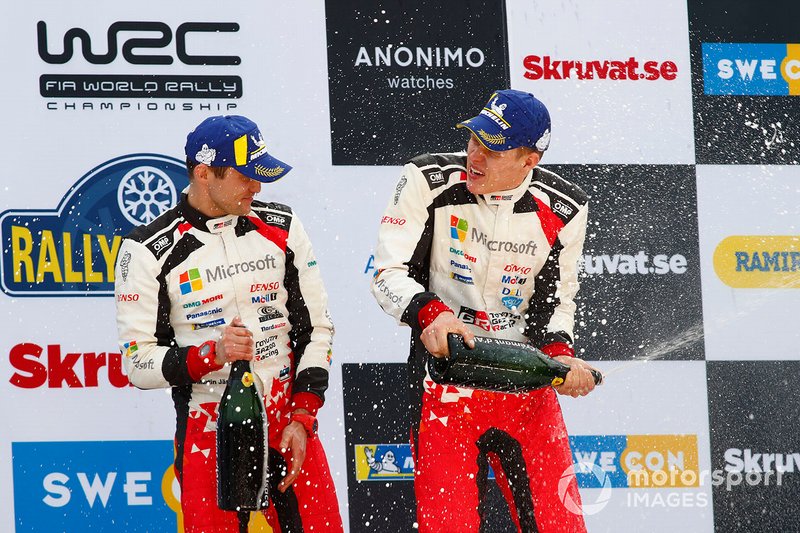 I vincitori Ott Tänak, Martin Järveoja, Toyota Gazoo Racing WRT