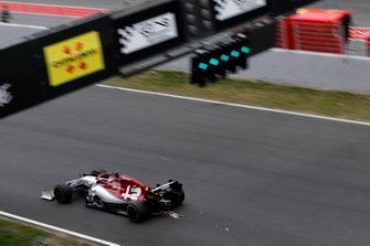 Kimi Raikkonen, Alfa Romeo Racing C38 sparks