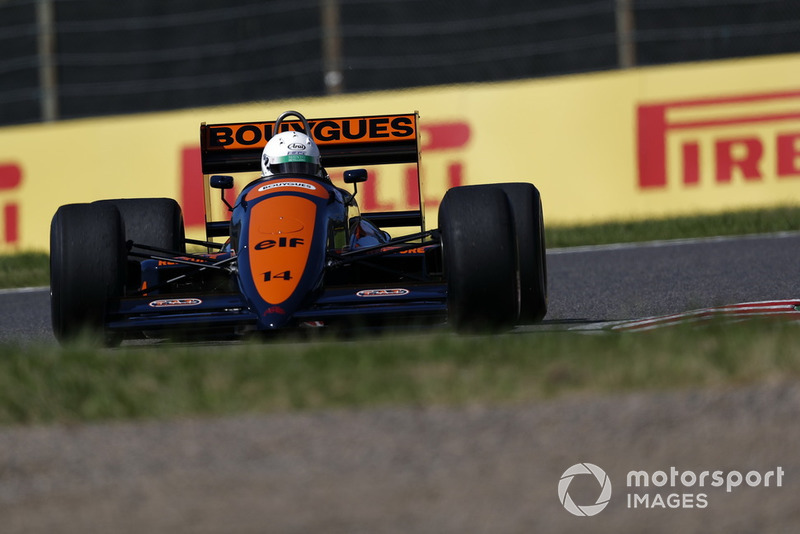 AGS JH23 lors des Legends F1 30th Anniversary Lap Demonstration
