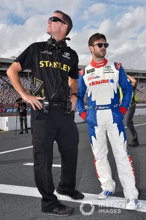 Scott Graves, Daniel Suarez, Joe Gibbs Racing, Toyota Camry Lenox