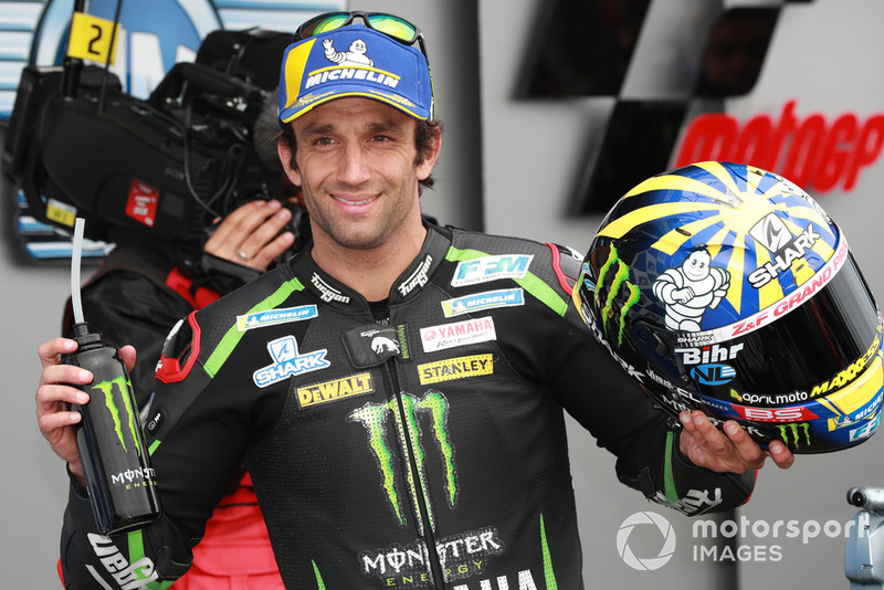 Third place Johann Zarco, Monster Yamaha Tech 3