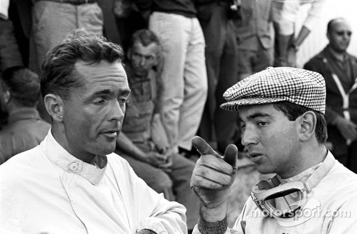 Ricardo Rodríguez y Phil Hill 