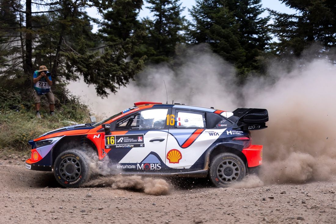 Adrien Fourmaux, Alexandre Coria, Hyundai World Rally Team Hyundai i20 N Rally1