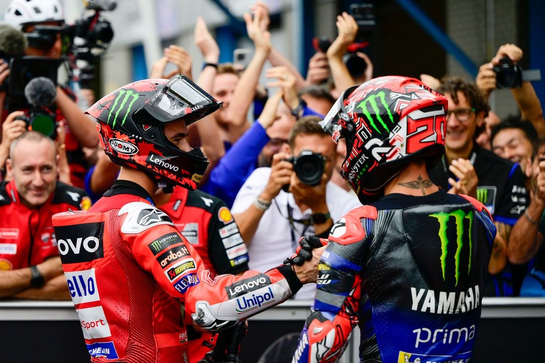 Francesco Bagnaia, Equipo Ducati, Fabio Quartararo, Yamaha Factory Racing