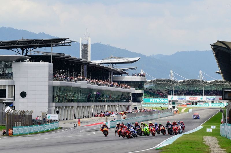 Départ de la course