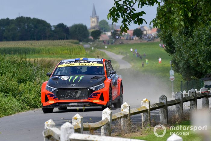 Oliver Solberg, Aaron Johnston, Hyundai Motorsport Hyundai i20 N Rally2