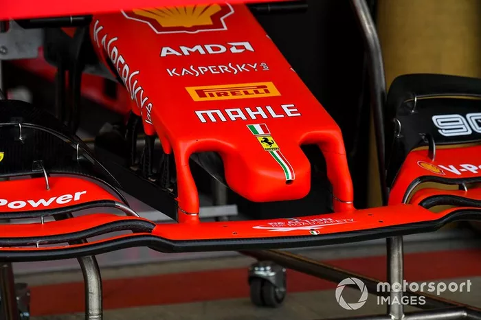 Alerón delantero del Ferrari SF90 