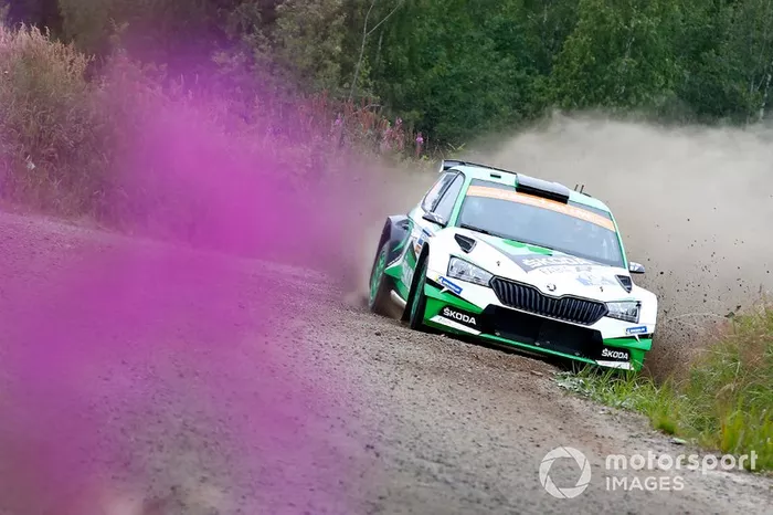 Kalle Rovanperä, Jonne Halttunen, Skoda Motorsport Skoda Fabia R5