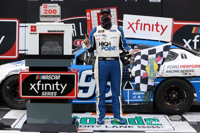Ganador de la carrera Chase Briscoe, Stewart-Haas Racing, Ford