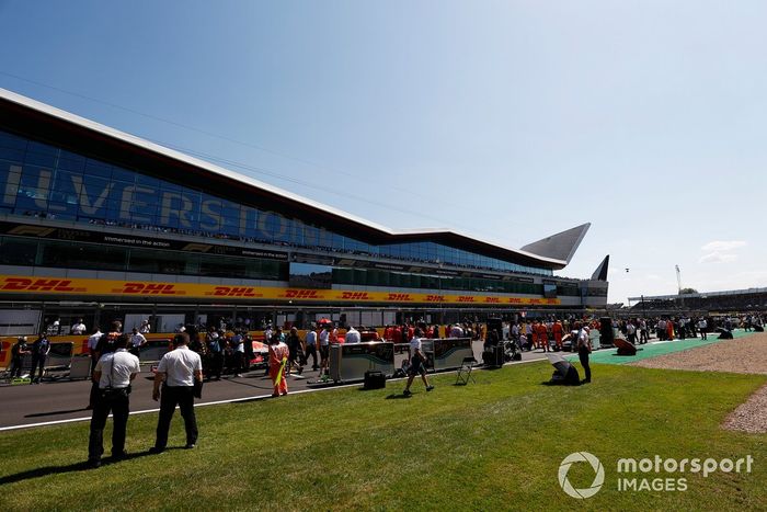La ajetreada parrilla previa a la carrera