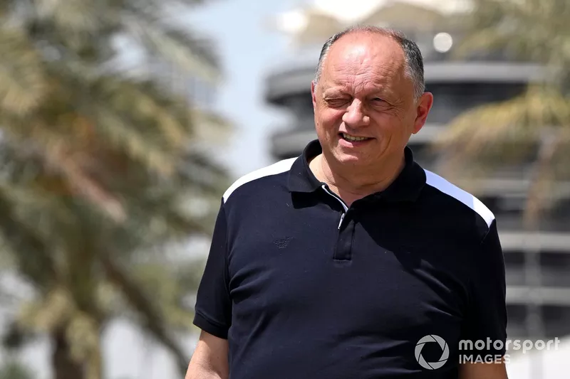 Frederic Vasseur, directeur de l'équipe et directeur général de la Scuderia Ferrari