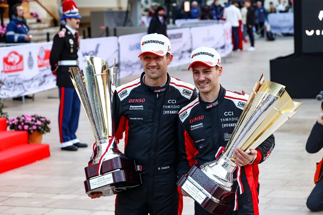 Ganador Sébastien Ogier, Vincent Landais, Toyota Gazoo Racing WRT Toyota GR Yaris Rally1