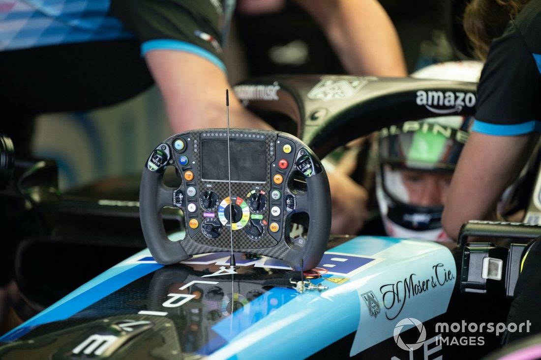 Kierownica do samochodu Pierre Gasly, Alpine A524