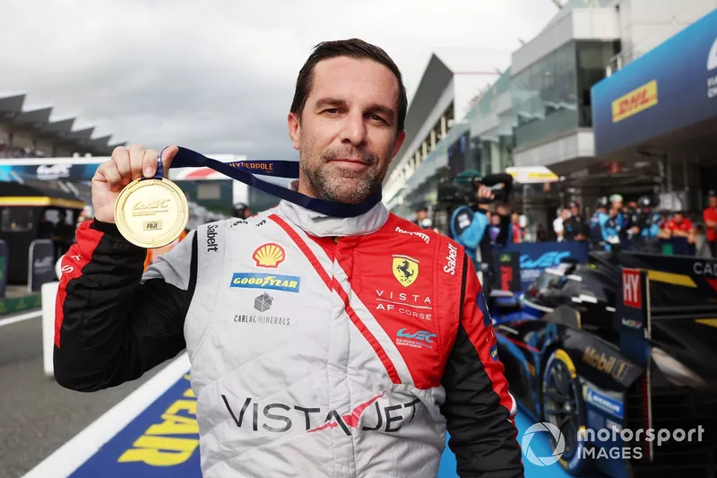Pole sitter GT: #55 Vista AF Corse Ferrari 296 LMGT3: Francois Heriau