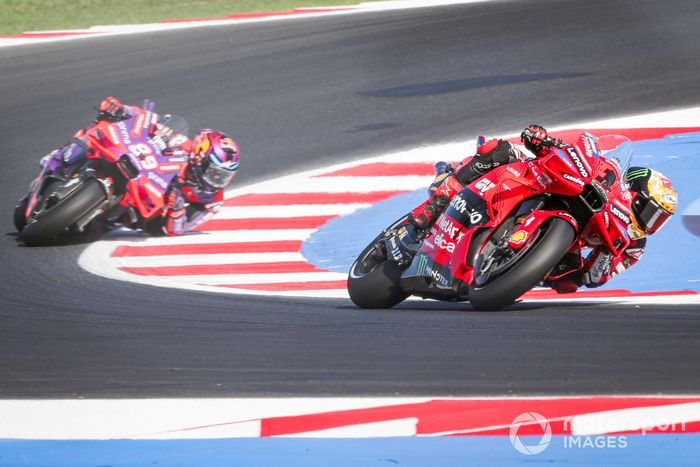 Francesco Bagnaia, Equipo Ducati, Jorge Martín, Pramac Racing