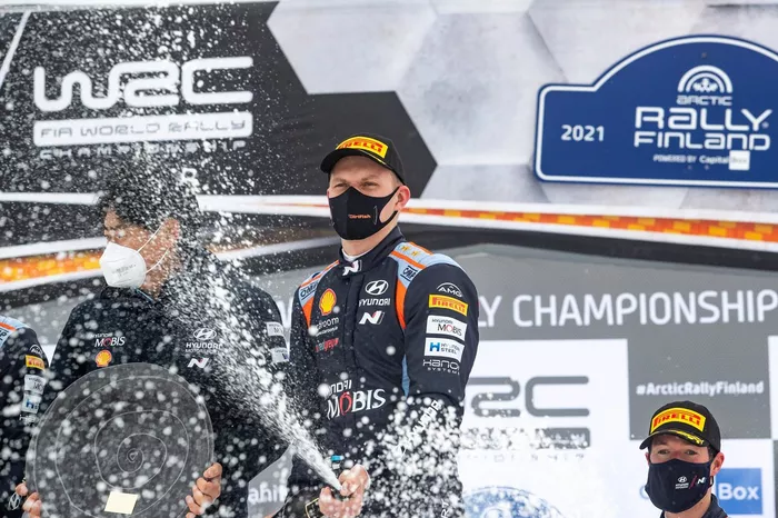 Podio: Ott Tänak, Hyundai Motorsport