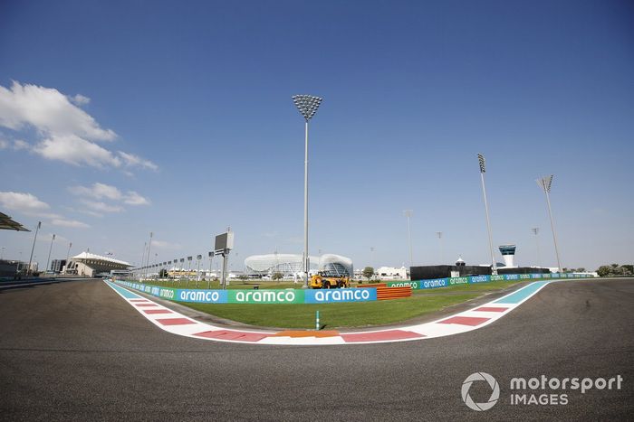 Detalle del circuito de Abu Dhabi