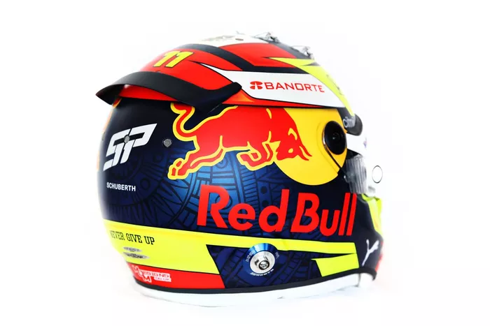 Casco de Sergio Perez, Red Bull Racing