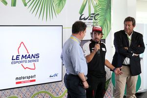 Presentación Le Mans eSports con Fernando Alonso