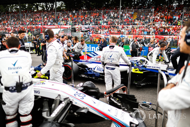 Rajtrács és készülődés az Olasz Nagydíj rajtja előtt - F1 2018