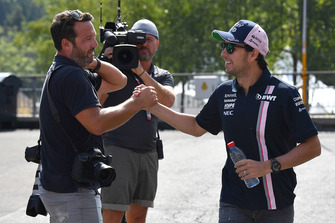 Sergio Perez, Force India e James Moy, fotografo
