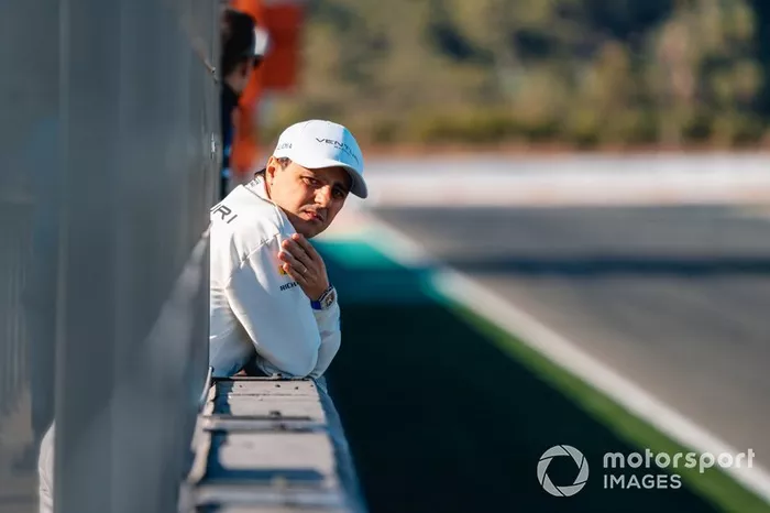 Felipe Massa, Venturi at the pit wall