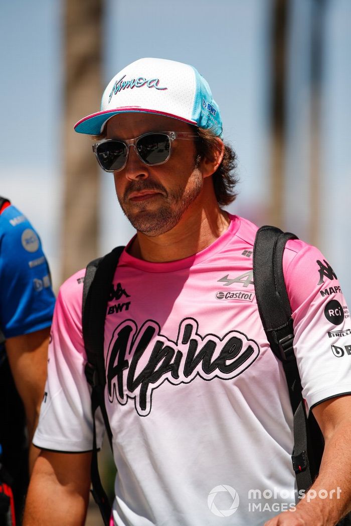 Fernando Alonso, equipo Alpine F1