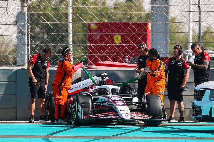 Ryo Hirakawa, Haas F1 Team crash