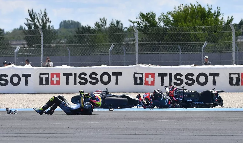 Fermin Aldeguer, Gresini Racing, Jorge Martin, Aprilia Racing : accident