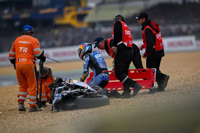 Alex Márquez, Gresini Racing: accidente