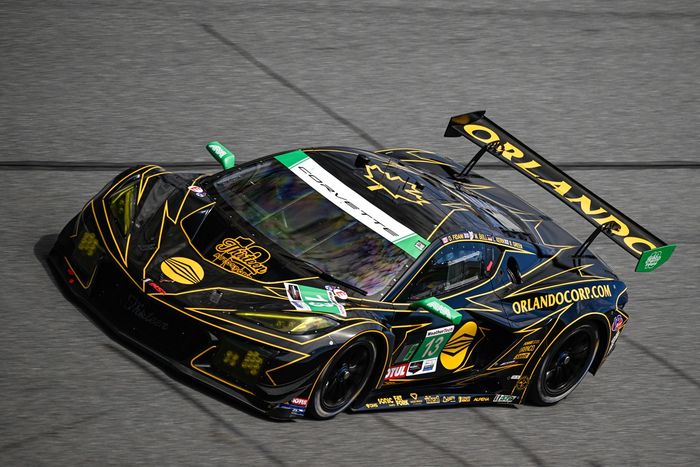 #13 13 Autosport Corvette Z06 GT3.R: Orey Fidani, Matthew Bell, Lars Kern, Ben Green