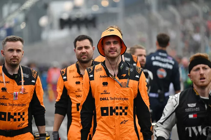 McLaren team members
