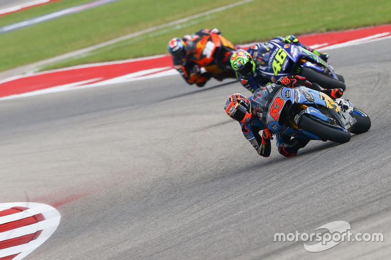 Tito Rabat devant Valentino Rossi