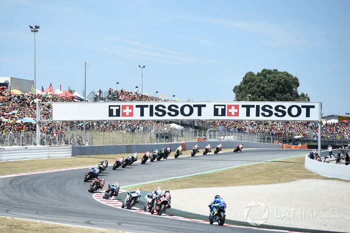 Acción en la carrera