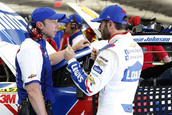 Jimmie Johnson, Hendrick Motorsports Chevrolet, jefe de equipo Chad Knaus