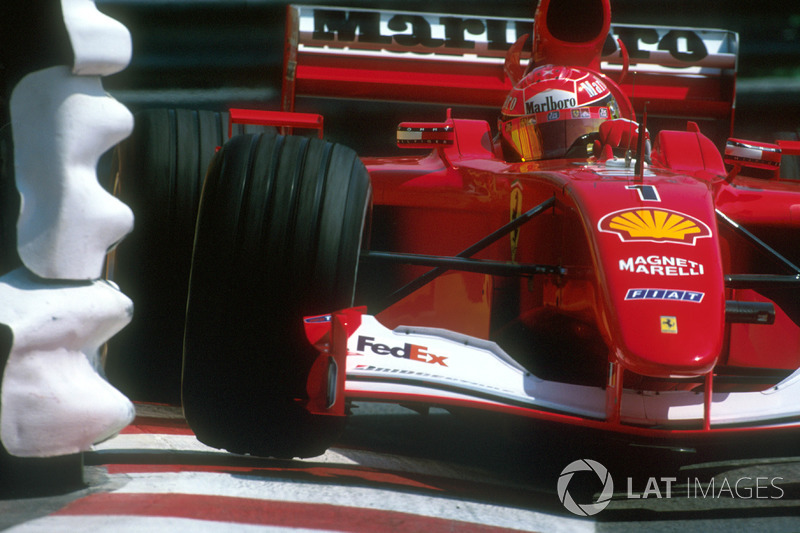 15. 2001 - Michael Schumacher, Ferrari (72,4%)