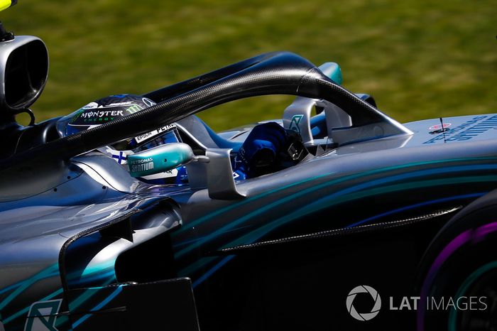 Valtteri Bottas, Mercedes AMG F1 W09. 