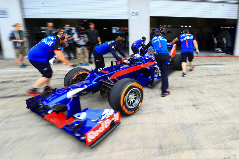 Марк Маркес на тестах Формули 1 з Toro Rosso