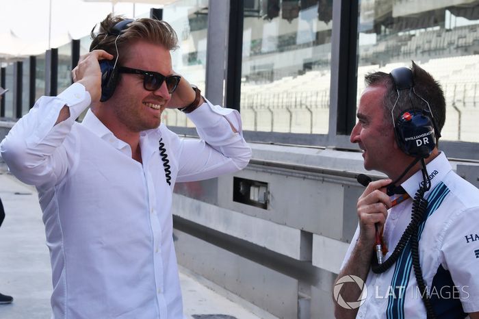 Nico Rosberg, Mercedes-Benz Ambassador and Paddy Lowe, Williams Shareholder and Technical Director