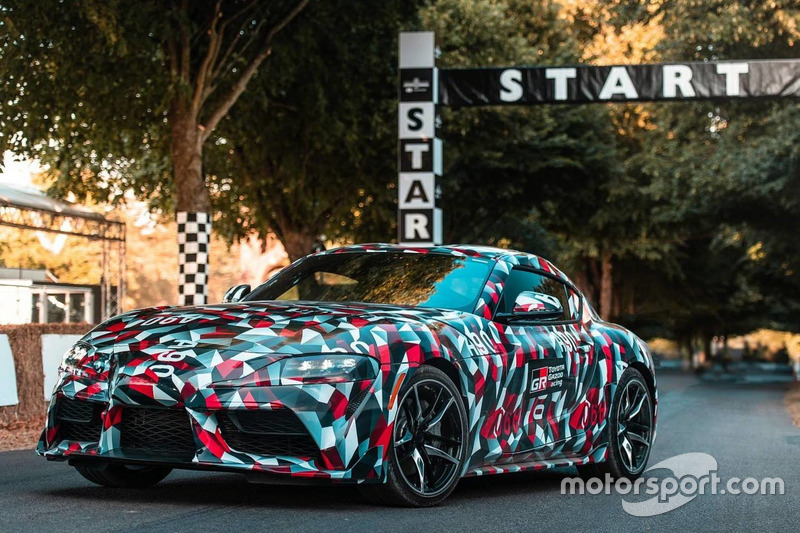 Toyota Supra à Goodwood