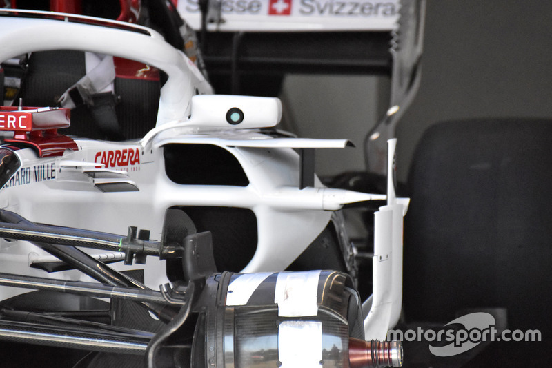 Sauber C37 detail