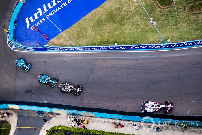 Edoardo Mortara, Venturi Formula E Team., Andre Lotterer, Techeetah, Luca Filippi, NIO Formula E Team & Tom Blomqvist, Andretti Formula E Team