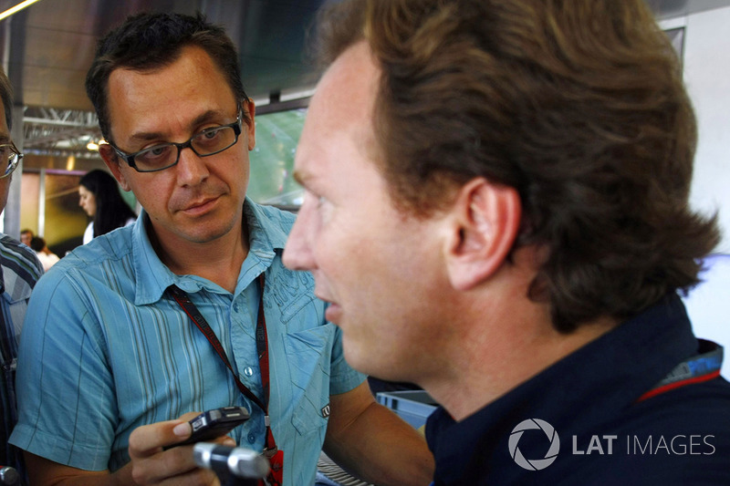 Jonathan Noble entrevista a Christian Horner, Team Principal, Red Bull Racing