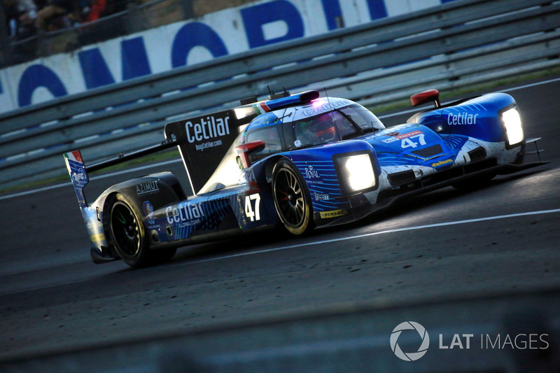 #47 Cetilar Villorba Corse Dallara P217 Gibson: Roberto Lacorte, Giorgio Sernagiotto, Felipe Nasr