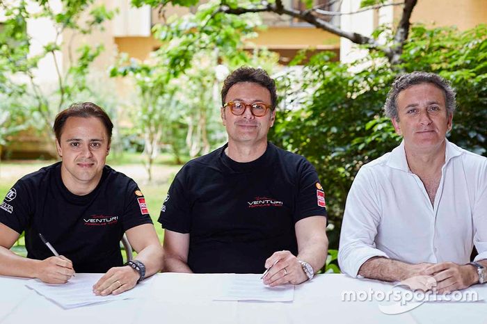 Felipe Massa firma con Venturi, Alejandro Agag